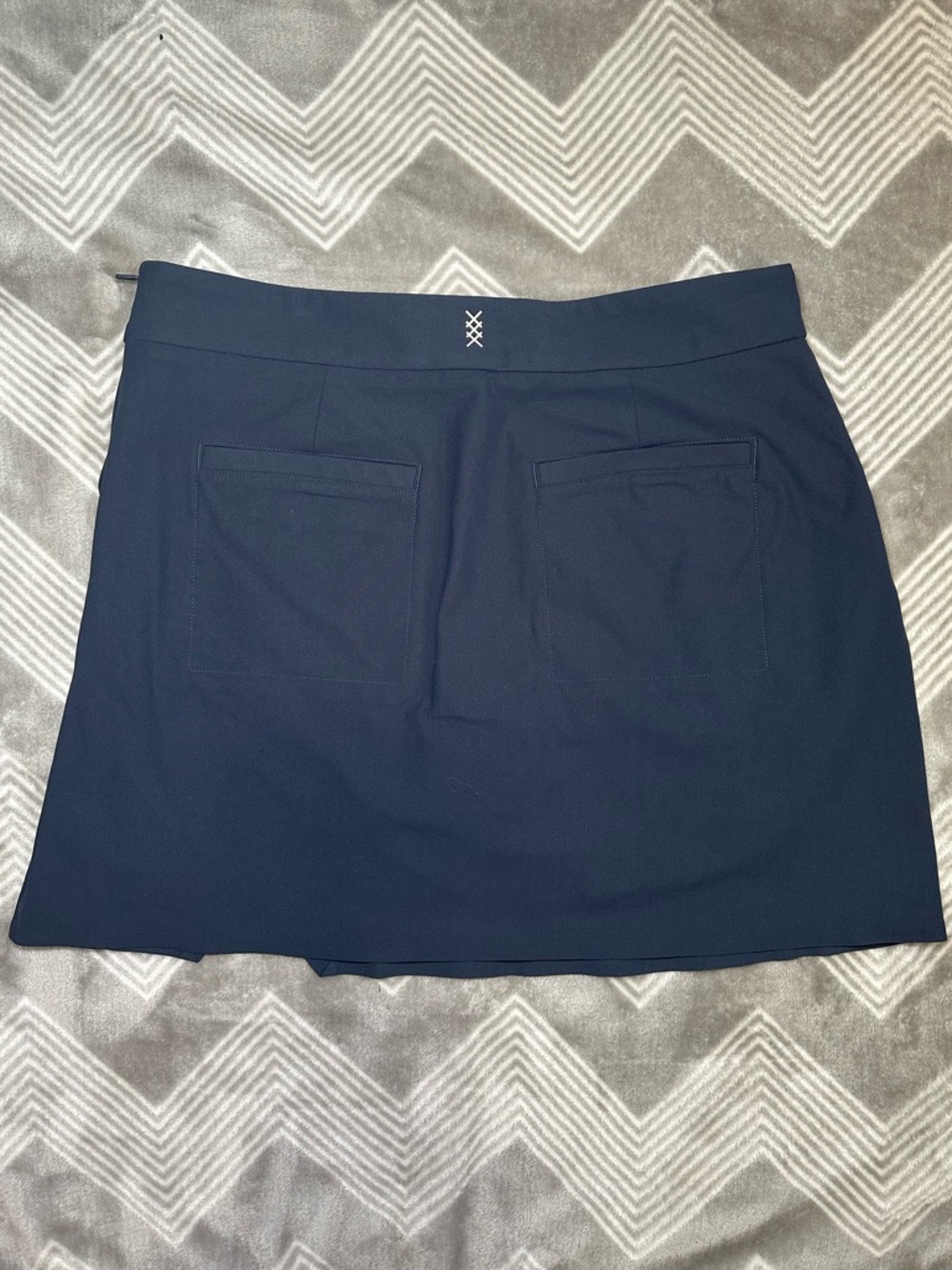 RHONE Navy Blue Birdie Wrap Skort - Picture 8 of 12